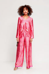 Rose Pink Silk Tunic