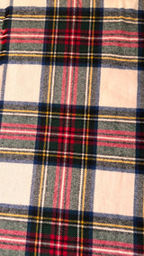 Tartan Plaid Oversized Scrunchie
