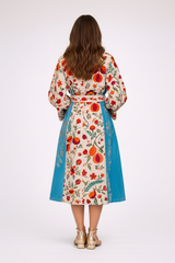 Velvet Embroidered Duster