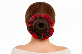 Red Tartan Plaid Scrunchie