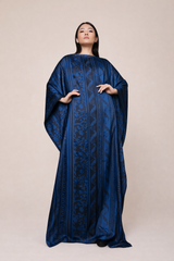 BLUE TRIBAL KAFTAN