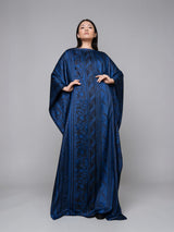 MIDNIGHT NOCTURNE SILK KAFTAN