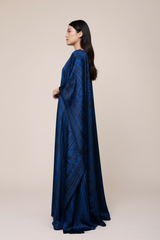BLUE TRIBAL KAFTAN