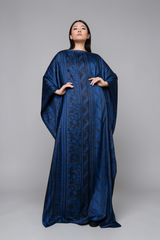 BLUE TRIBAL KAFTAN