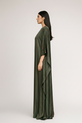 GREEN TRIBAL KAFTAN
