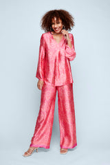 Rose Pink Silk Tunic