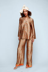 Gold Jaquard Turbana
