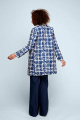 Graffiti Blue Jacket