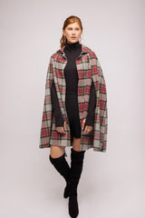 Tartan Plaid Cape