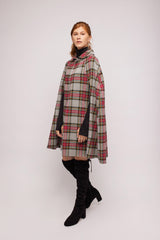 Tartan Plaid Cape
