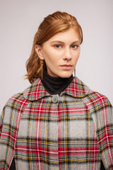 Tartan Plaid Cape