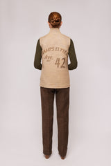 Structured Zip-up Vest