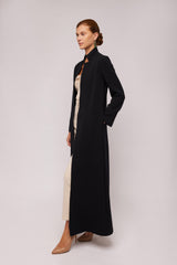 Classic Black Maxi Coat