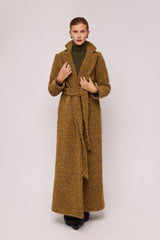 Teddy Boucle Wool Coat