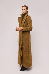 Teddy Boucle Wool Coat