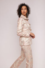Rose Duchesse Brocade Jacket