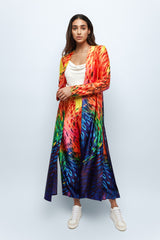 Silky Brushstrokes Printed Pants