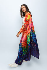 Silky Brushstrokes Printed Pants