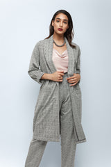 Relaxed Fit Plaid Pants