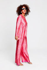 Rose Pink Silk Tunic