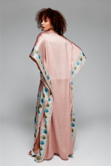 Blush Silk Kaftan