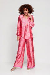 Rose Pink Silk Tunic