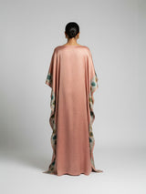 BLUSH NOCTURNE SILK KAFTAN