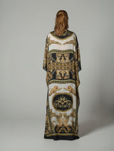 IMPERIAL NOCTURNE SILK KAFTAN