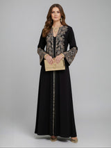 NOIR HERITAGE EMBELLISHED KAFTAN
