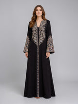 NOIR HERITAGE EMBELLISHED KAFTAN