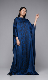 BLUE TRIBAL KAFTAN