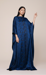 BLUE TRIBAL KAFTAN