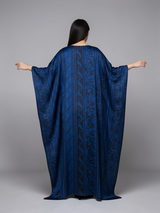 BLUE TRIBAL KAFTAN