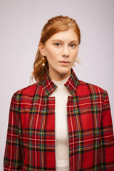 Red Tartan Plaid Jacket