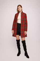 Red Tartan Plaid Jacket