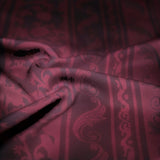 IMPERIAL WINE SILK KAFTAN