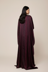 MAROON TRIBAL KAFTAN