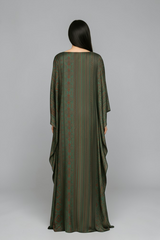 GREEN TRIBAL KAFTAN