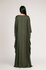 GREEN TRIBAL KAFTAN