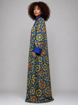 Blue Mosaic Luxe Kimono