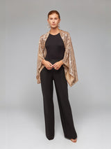 Gold Sequin Bolero Sleeves
