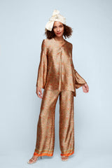 Gold Jaquard Turbana