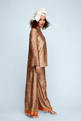 Gold Jaquard Turbana