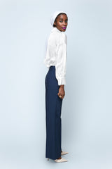 Navy Flare Pants