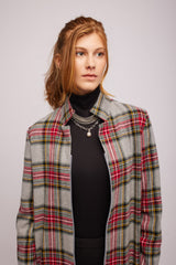 Tartan Plaid Coat