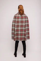 Tartan Plaid Cape