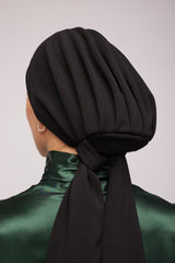 Black Crepe Turbana