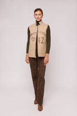 Structured Zip-up Vest