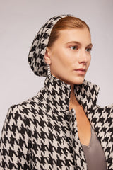 Houndstooth Wool Turbini