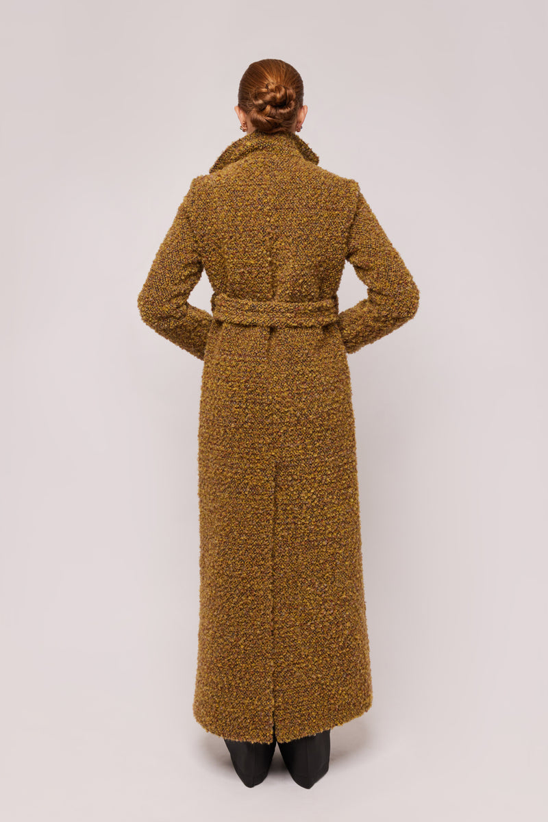Bouclé Wool Coat